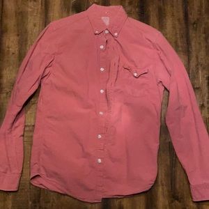 J. Crew 100% Cotton Small Slim Salmon Collared